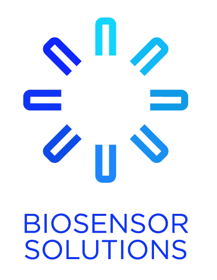 BioSensor Solutions logo featuring a circular sensor-inspired icon beside the words “BioSensor Solutions.”